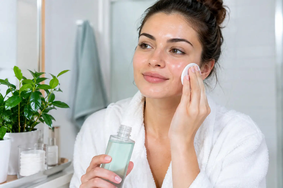 Toner exfoliant pentru ten gras: folosire corectă