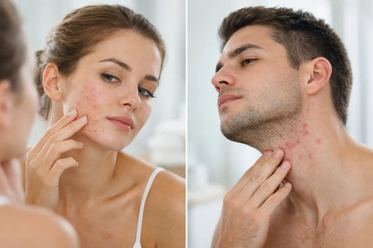 Acnee hormonală sau foliculită? Cum le deosebești