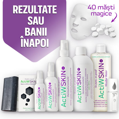 ActiW SKIN -PENTRU ACNEE - Pachet Complet (42-50 de zile)